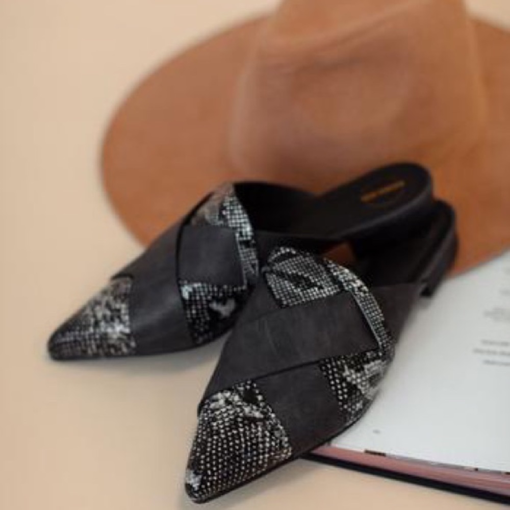 Black Snake Mules NEW IN BOX